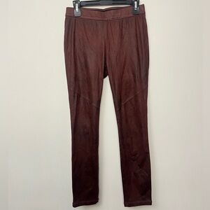 Free People Pants in Rich Brown/ maroon